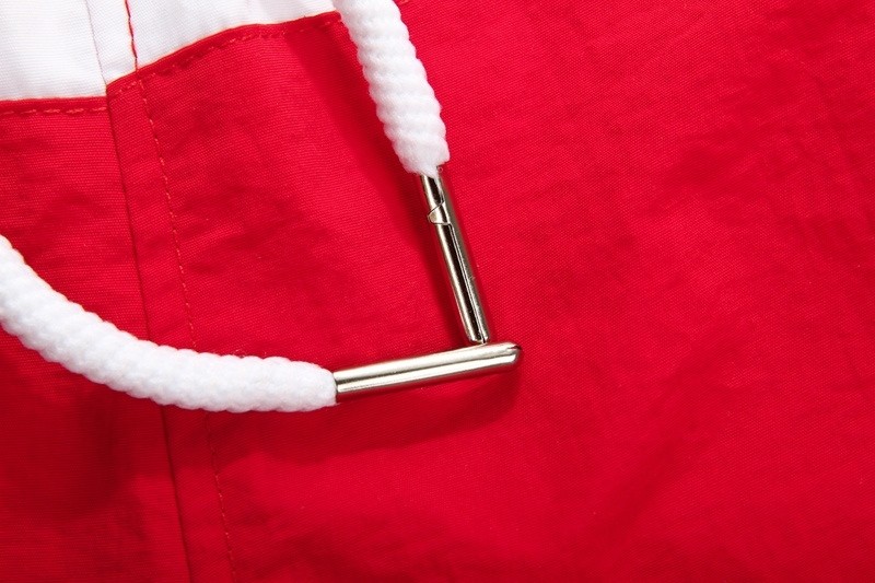 ראלף לורן-RALPH LAUREN SWIM BEACH SHORT MEN'S -Red & White – תמונה 11