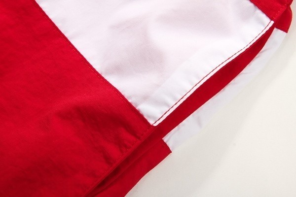 ראלף לורן-RALPH LAUREN SWIM BEACH SHORT MEN'S -Red & White – תמונה 4