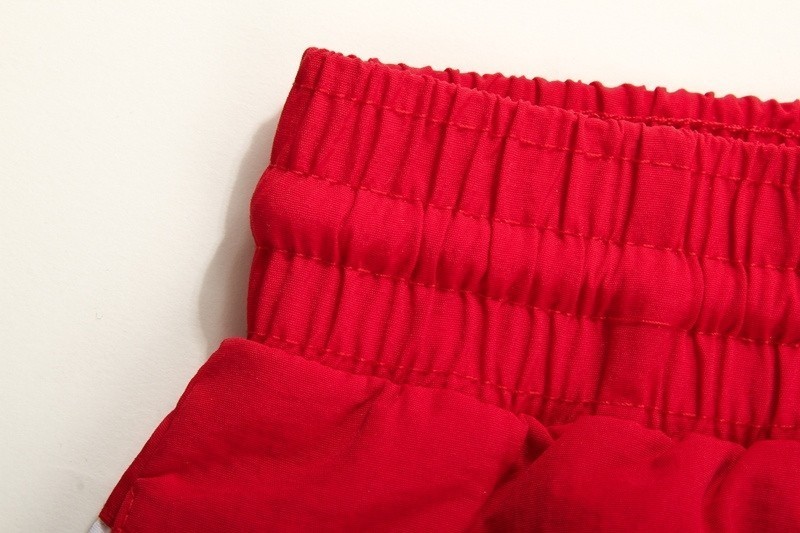 ראלף לורן-RALPH LAUREN SWIM BEACH SHORT MEN'S -Red & White – תמונה 12