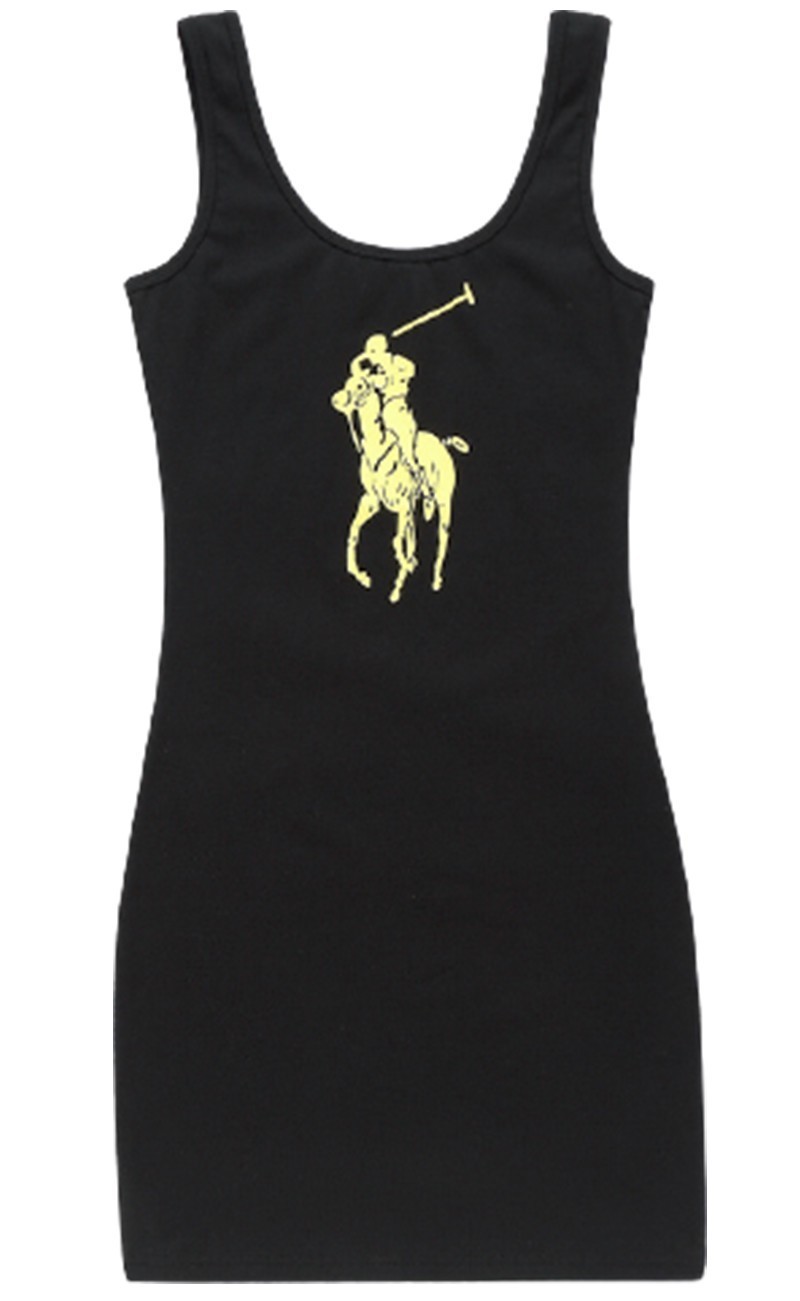 ראלף לורן-RALPH LAUREN DRESS WOMEN'S - Black – תמונה 3
