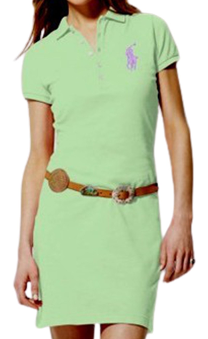 ראלף לורן-RALPH LAUREN DRESS WOMEN'S - Moss Green