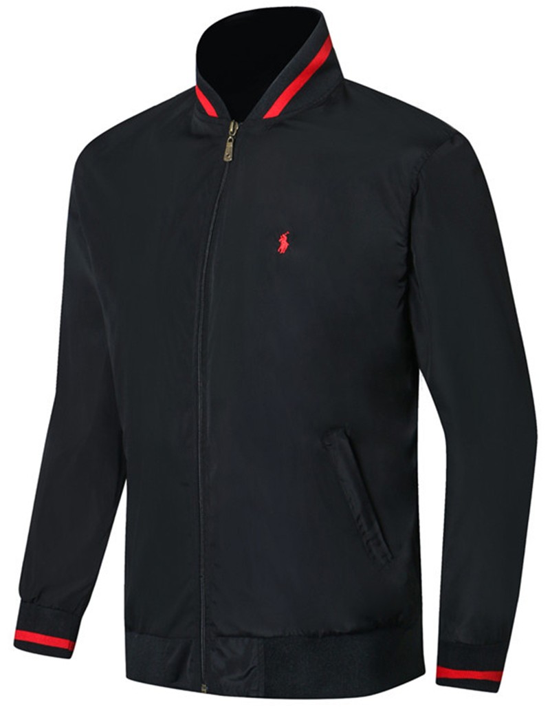 ראלף לורן-RALPH LAUREN POLO JACKET MEN - BLACK & RED