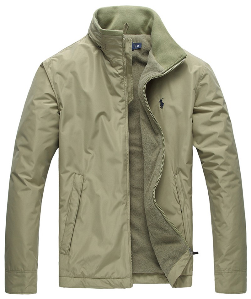 ראלף לורן-RALPH LAUREN POLO JACKET MEN - Grey Olive
