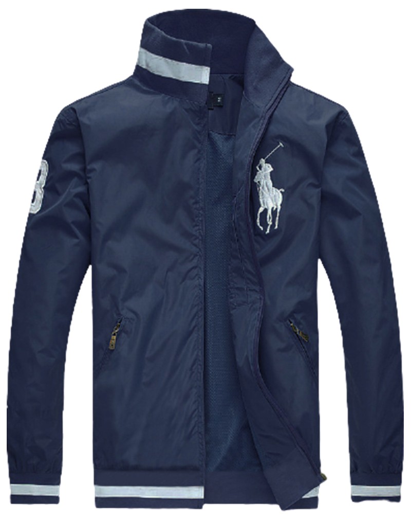 ראלף לורן-RALPH LAUREN POLO JACKET MEN - NAVY BLUE