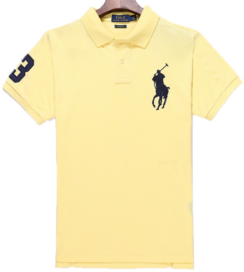 ראלף לורן-RALPH LAUREN POLO TSHIRT SHORT BIG PONY MEN'S - Drover