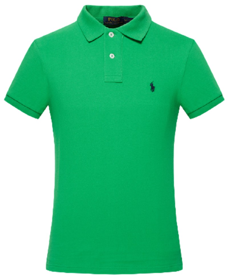 ראלף לורן-RALPH LAUREN POLO TSHIRT SHORT MEN'S - Jade
