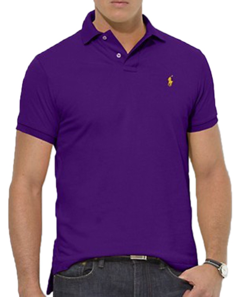 ראלף לורן-RALPH LAUREN POLO TSHIRT SHORT MEN'S - Persian Indigo