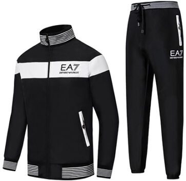 ארמני- ARMANI SUIT MEN'S - Black Russian & White