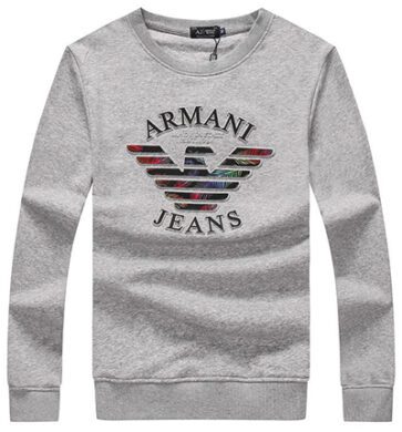 ארמני- ARMANI SWETER LONG MEN'S - Gray