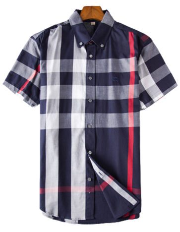 מעיל ברברי-BURBERRY BUTTON MEN - Blacl Mix