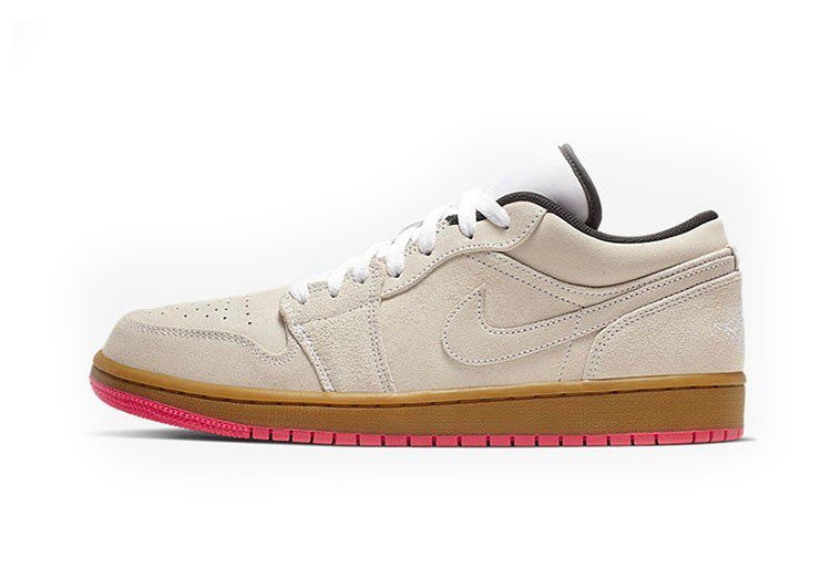 נעלי נייק-NIKE AIR MAX JORDAN HIGH -  Blanc