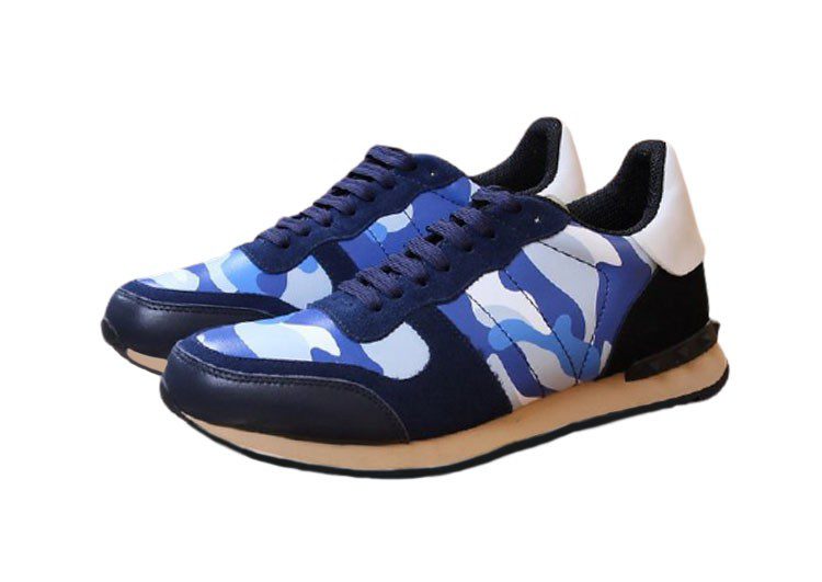 ולנטינו-VALENTINO SHOES - Blue Mix