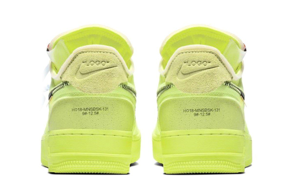 נעלי נייק-Nike Air Force 1 Low Black Yellow – תמונה 5