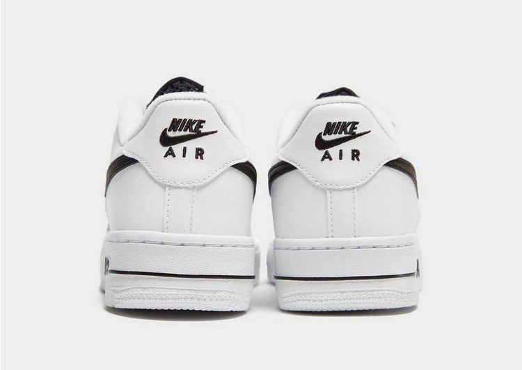 נעלי נייק-Nike Air Force 1 Low BLACK WHITE – תמונה 3