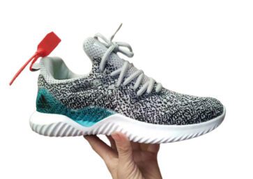 נעלי אדידס-Adidas Clover Small Coconut -Cadet Blue & Ghost