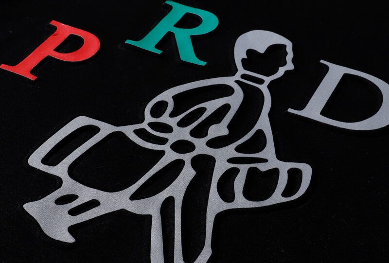 פראדה-PRADA TSHIRT POLO SHORT MEN - Black Mix – תמונה 3