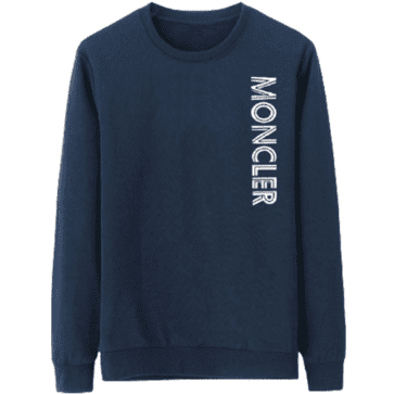 מונקלר-MONCLER SWEATER MEN BLACK blue