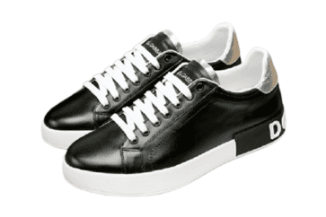 דולצ'ה וגבאנה-D&G Shoes -Black & White