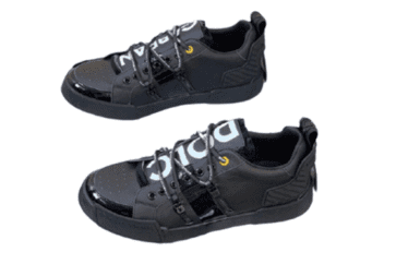 דולצ'ה וגבאנה-D&G Shoes - Dark Black & White