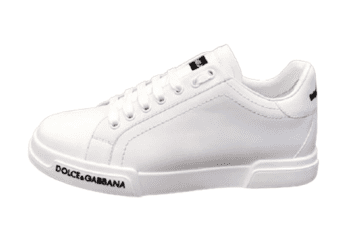 דולצ'ה וגבאנה-D&G Shoes - White Lilac & Black