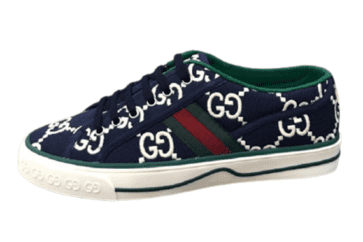 גוצ'י - GUCCI Shoe - Navy Blue & White