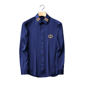 גוצ'י - GUCCI Shirt - Navy Blue