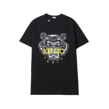 קנזו - KENZO Tshirts for men - Black White & Yellow