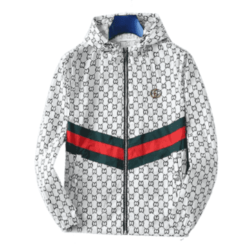 גוצ'י - GUCCI Jacket - Solitude Green & Red