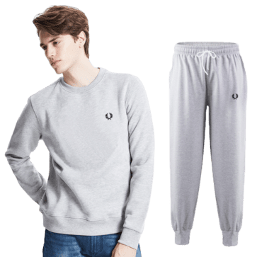 פרד פרי-FRED PERRY LONG SUITS GRAY