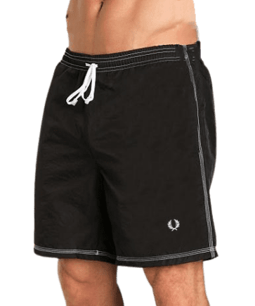 פרד פרי-FRED PERRY SHORT BLACK