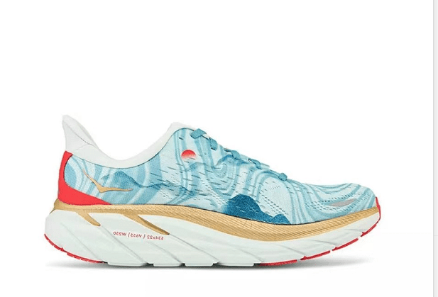 נעלי הוקה-HOKA ONE ONE Clifton 8 Grey Blue – תמונה 8