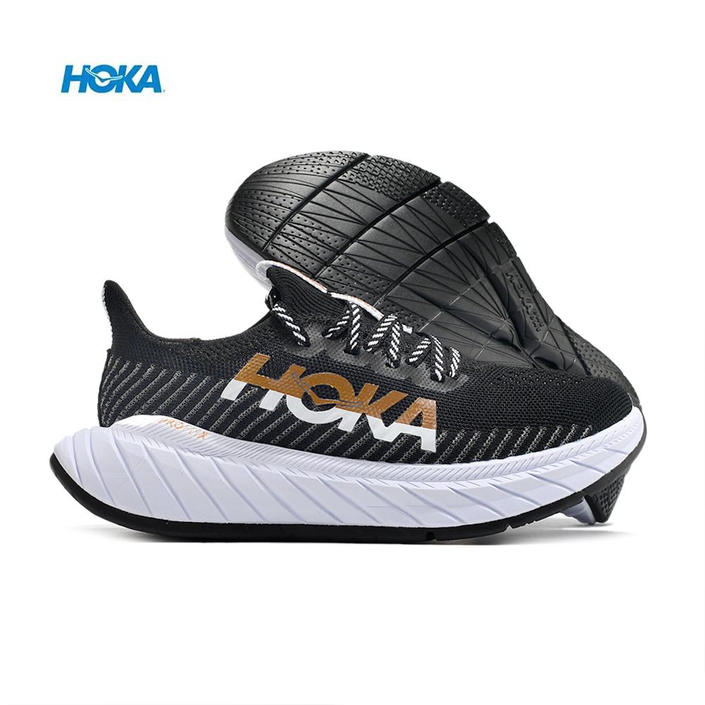 נעלי הוקה-HOKA ONE ONE CARBON X3 Black – תמונה 10