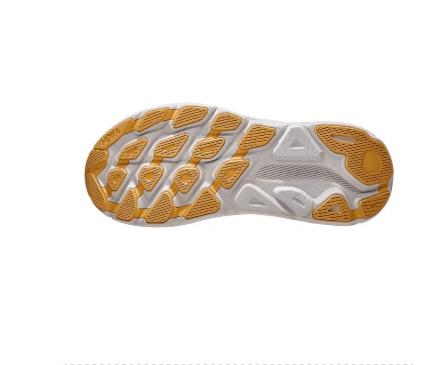 נעלי הוקה-HOKA ONE ONE Clifton 9 White ange – תמונה 4