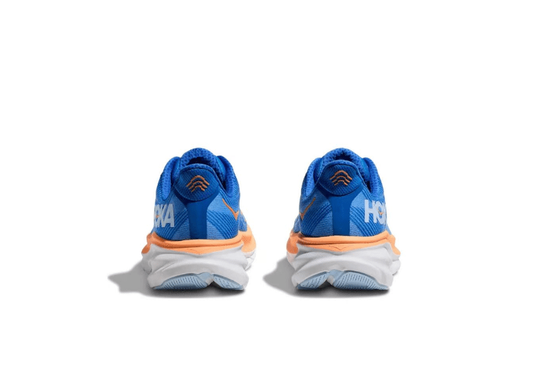 נעלי הוקה-HOKA ONE ONE Clifton 9 White Blue – תמונה 3