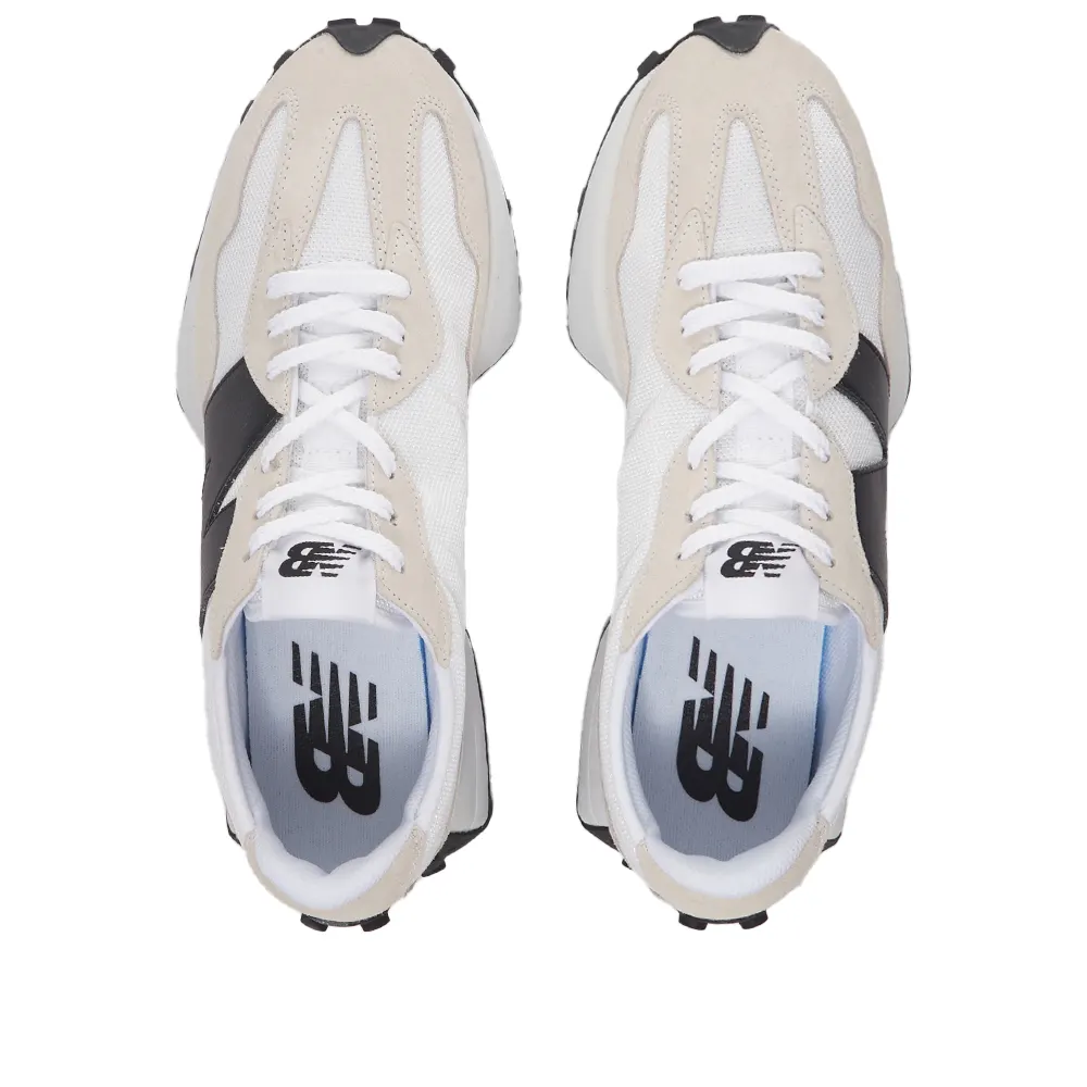 סניקרס ניו באלאנס NEW BALANCE 327 WHITE BLACK – תמונה 5