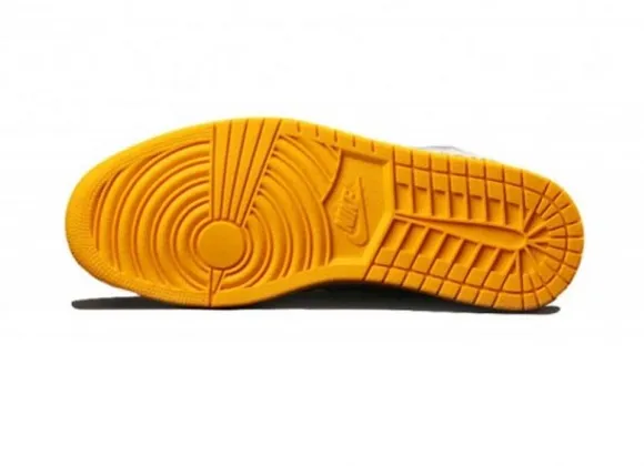 נייק ג'ורדן-AIR JORDAN 1 RETRO HIGH OFF-WHITE YELLOW – תמונה 5
