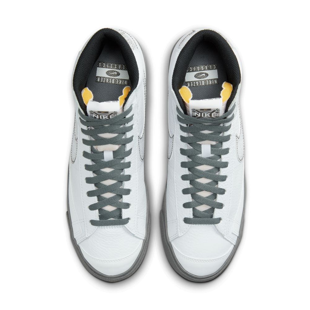 נייק בלייזר גבוהות- NIKE BLAZER MID '77 VINTAGE WHITE GREY – תמונה 4