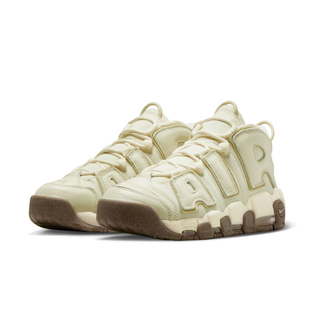 נייק אפטמפו סניקרס לגברים NIKE AIR MORE UPTEMPO '96 CREAM BROWN – תמונה 3
