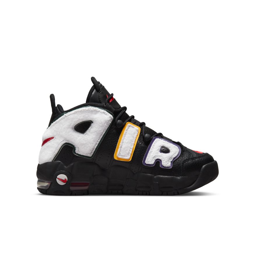 נייק אפטמפו סניקרס לגברים NIKE AIR MORE UPTEMPO '96 WHITE BLACK