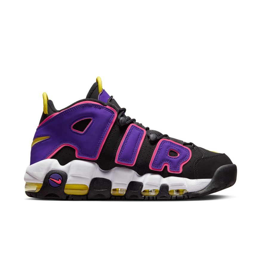 נייק אפטמפו סניקרס לגברים NIKE AIR MORE UPTEMPO '96 PURPLE BLACK