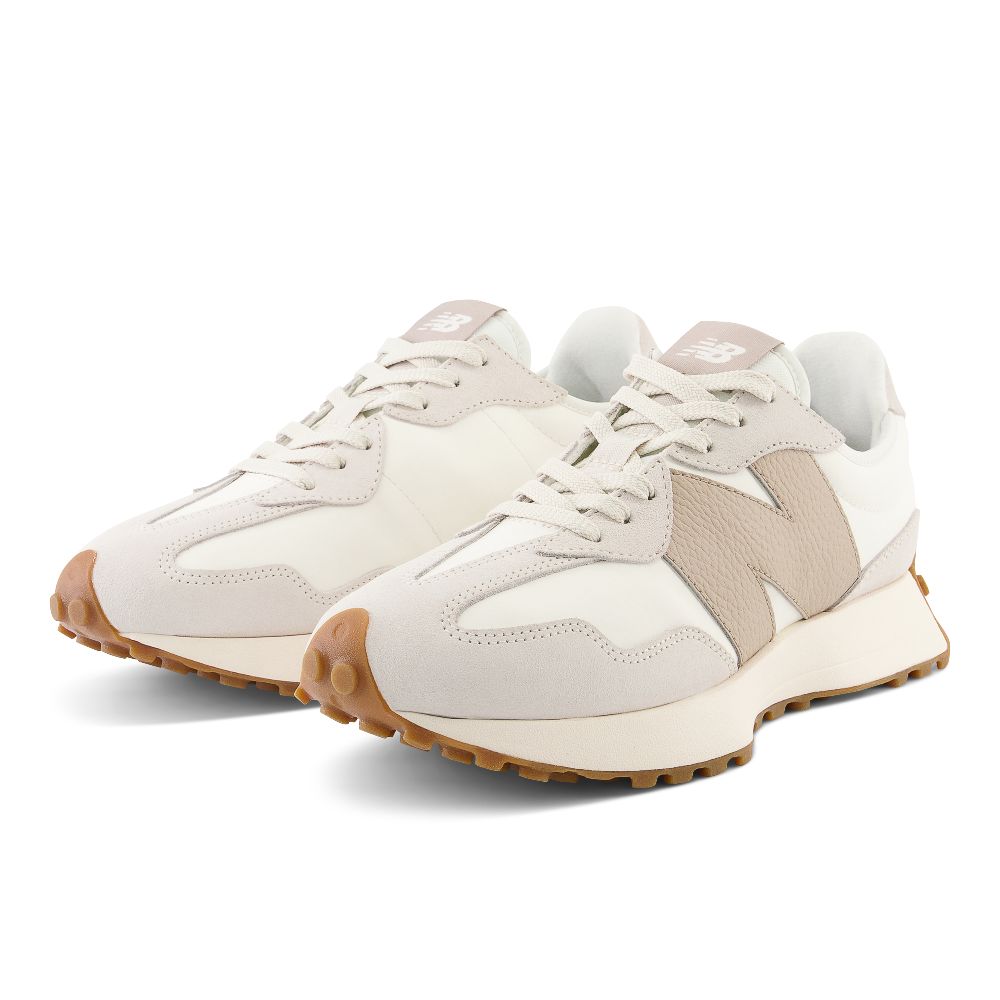 סניקרס ניו באלאנס NEW BALANCE 327 WHITE BROWN – תמונה 6