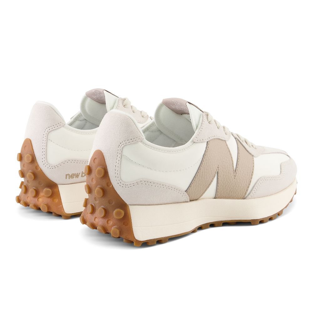 סניקרס ניו באלאנס NEW BALANCE 327 WHITE BROWN – תמונה 7