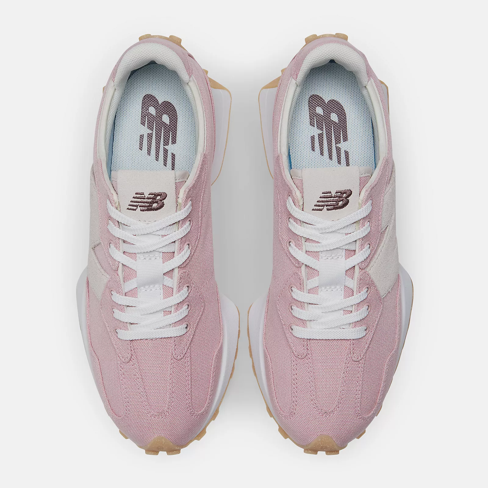 סניקרס ניו באלאנס NEW BALANCE 327 PINK BROWN – תמונה 3