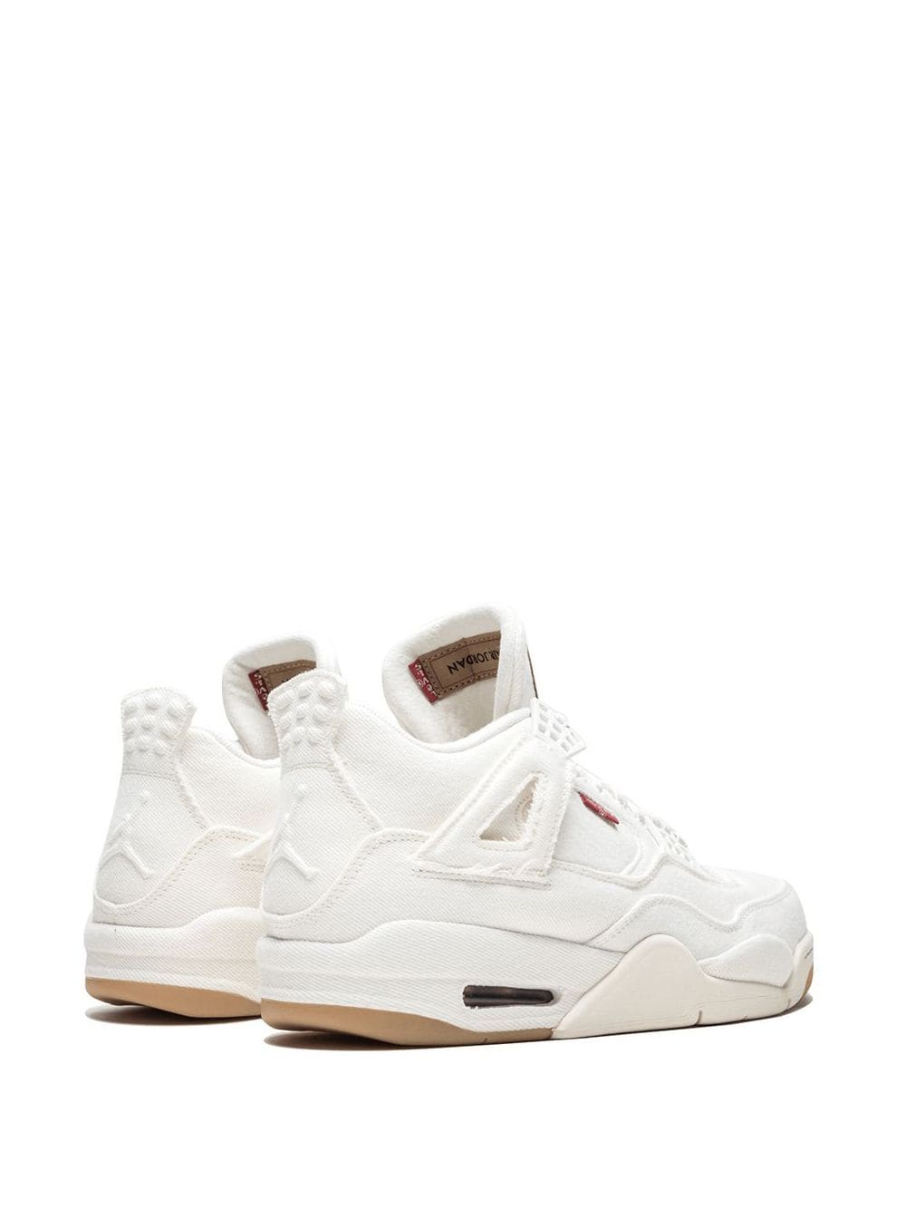 NIKE Air Jordan 4 Retro Levis NRG white denim – תמונה 3
