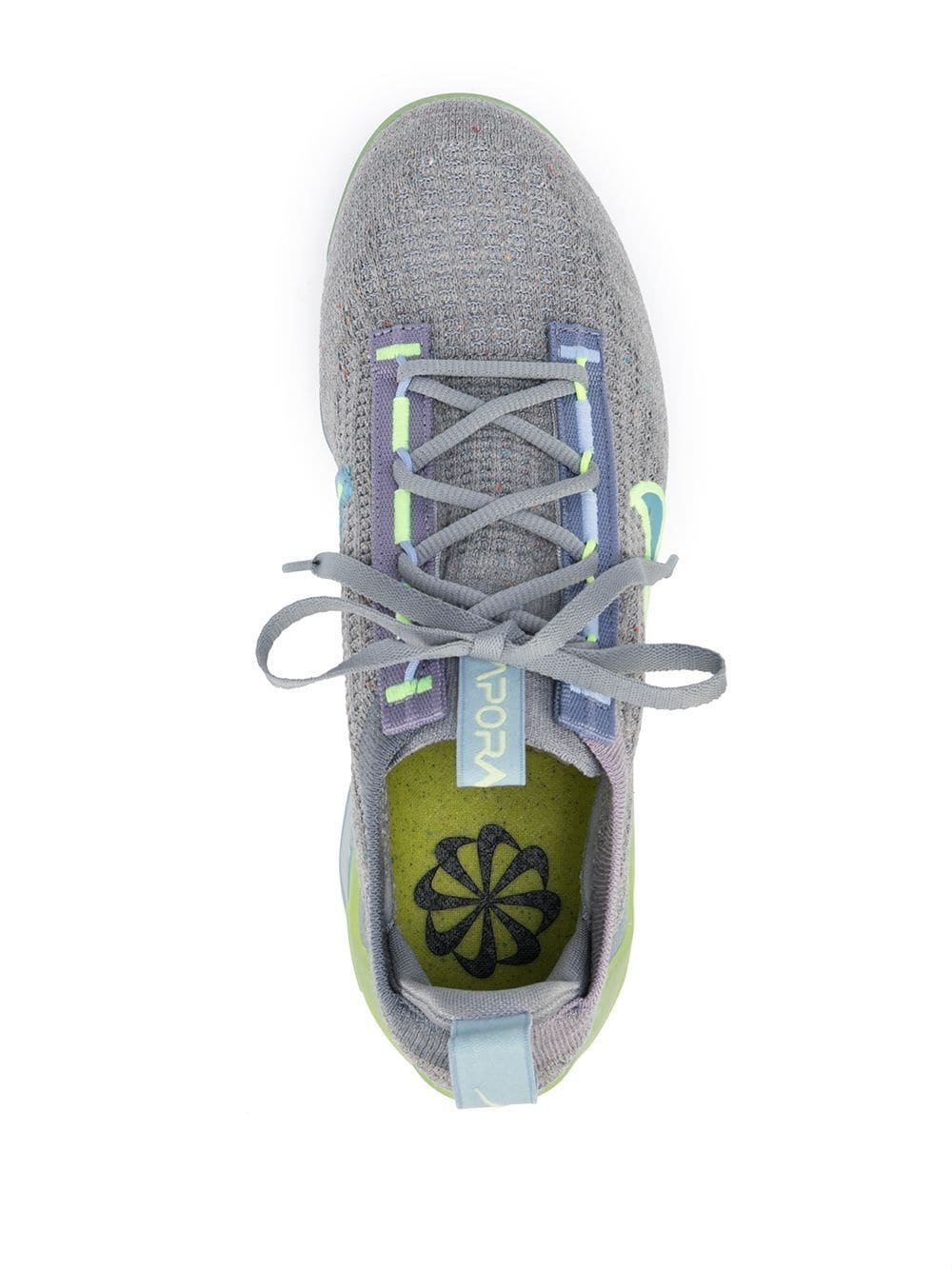 Nike Vapormax Flyknit 2023 sneakers gray blue – תמונה 4