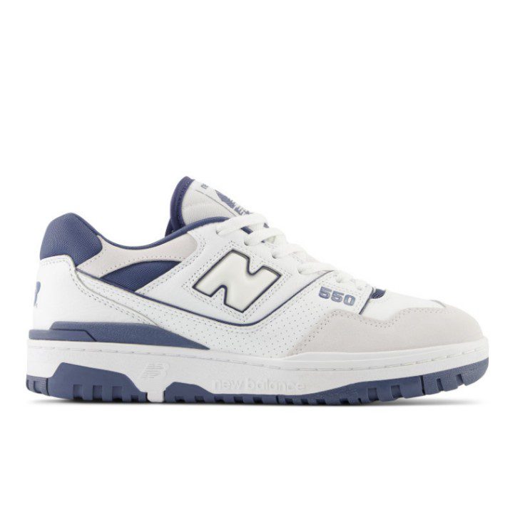 סניקרס ניו באלאנס NEW BALANCE 550 DARK BLUE & WHITE – תמונה 3