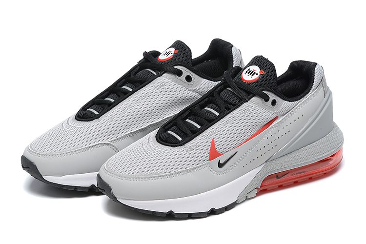 NIKE Air Max Pulse "Cobblestone" sneakers red and gray – תמונה 3