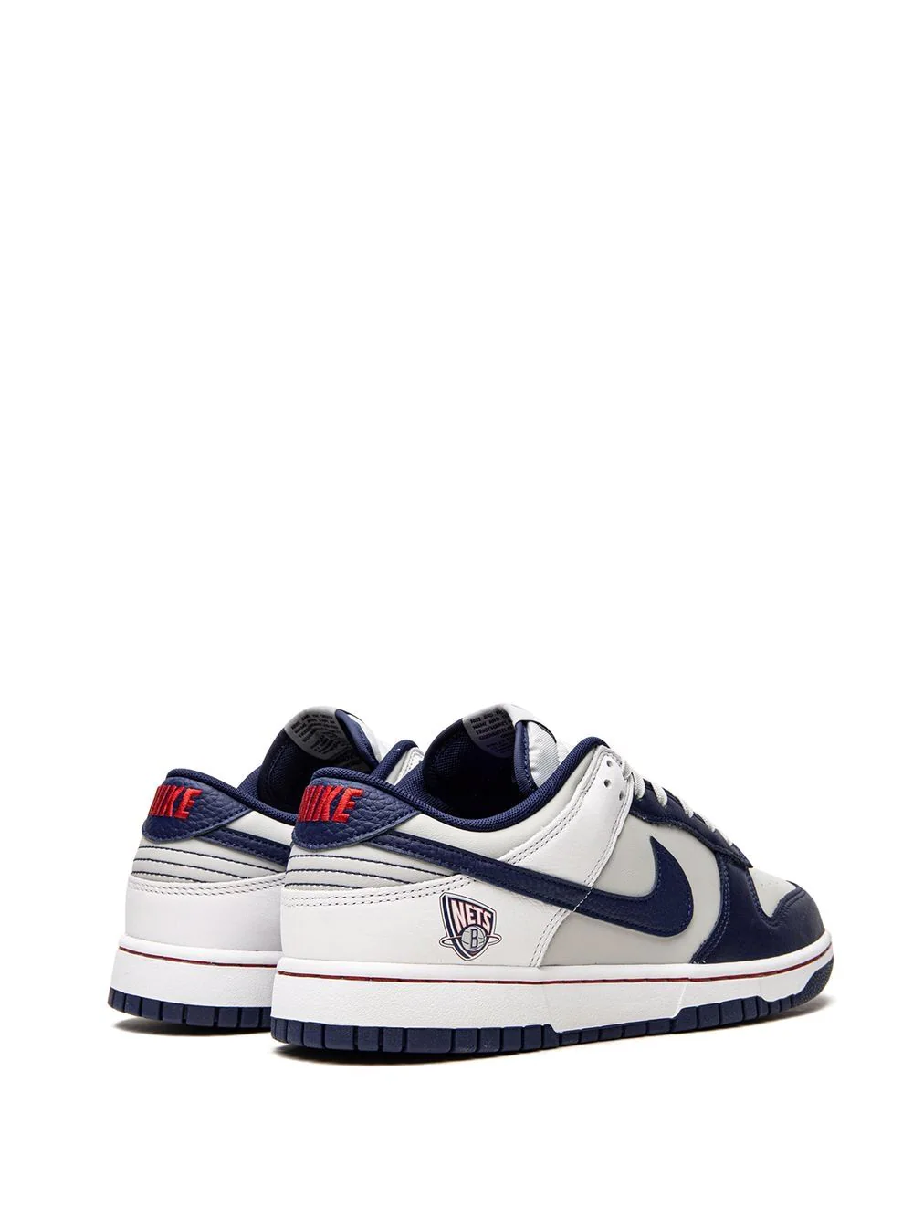 NIKE Dunk Low Retro EMB "NBA 75th Anniversary - Brooklyn Nets" sneakers – תמונה 3