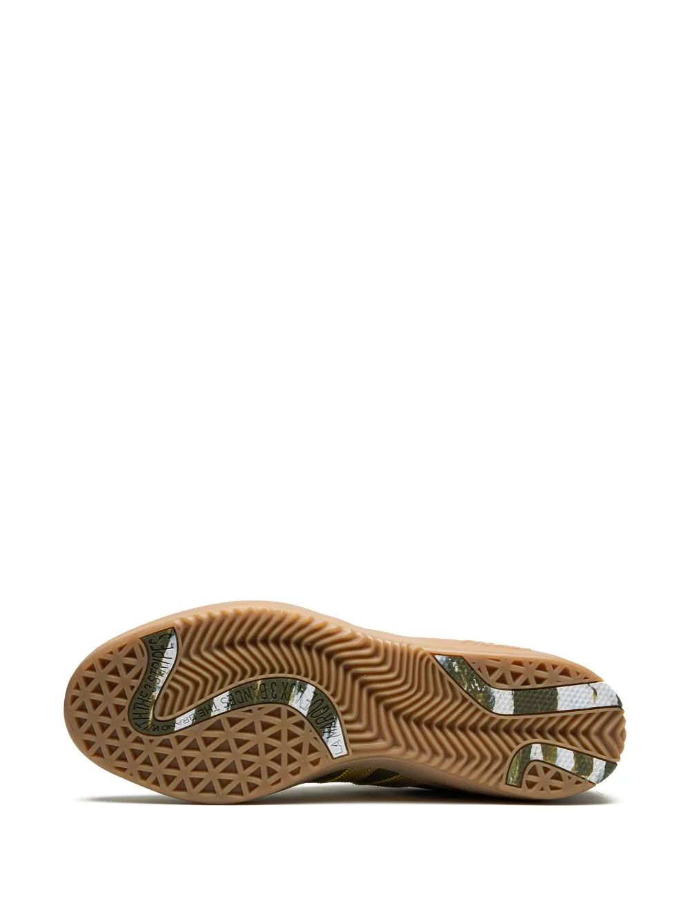 נעלי אדידס סמבה- x Palace Puig Samba "Olive Gold" sneakers – תמונה 4