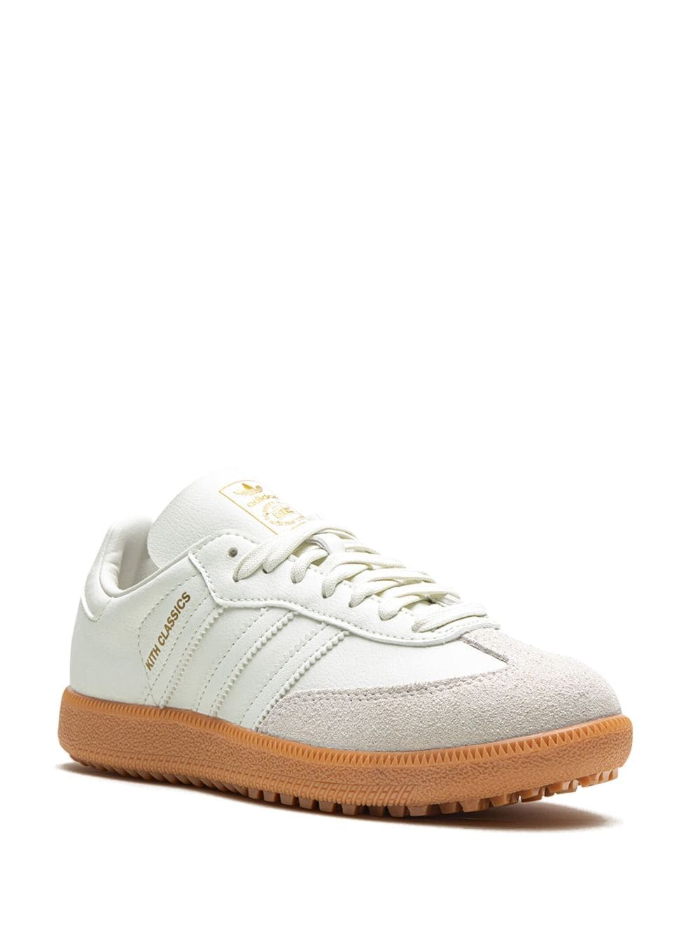 נעלי אדידס סמבה- x Kith Samba Golf " White Tint/Gum" sneakers – תמונה 2